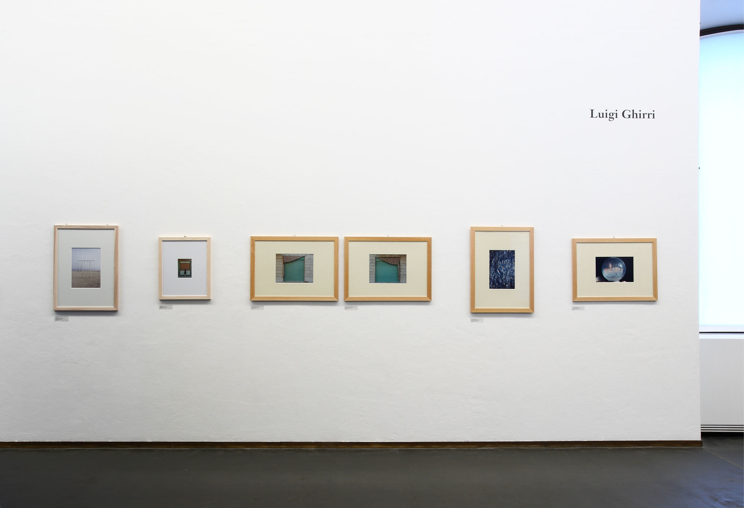 Luigi Ghirri, veduta espositva